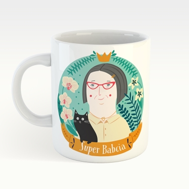Kubek dla super Babci! II wersja