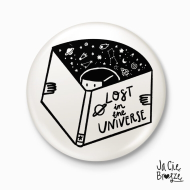 Lost in the Universe- magnes