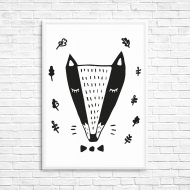 Leśne opowieści- Lis format A3